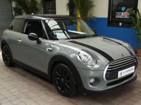 USED 2015 65 MINI HATCH COOPER 1.5 COOPER 3d 134 BHP STUNNING EXAMPLE &pound;20 ROAD TAX CHILLI PACK