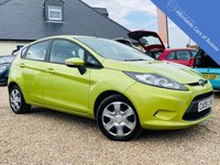 USED 2009 09 FORD FIESTA 1.2 STYLE PLUS 5d 81 BHP Superb Bright Squeeze Green and FSH