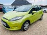 USED 2009 09 FORD FIESTA 1.2 STYLE PLUS 5d 81 BHP Superb Bright Squeeze Green and FSH