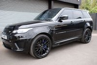 USED 2015 15 LAND ROVER RANGE ROVER SPORT SVR 5.0 V8 SUPERCHARGED AUTO [550 BHP] 4X4 