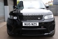 USED 2015 15 LAND ROVER RANGE ROVER SPORT SVR 5.0 V8 SUPERCHARGED AUTO [550 BHP] 4X4 