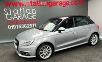 USED 2015 15 AUDI A1 1.4 SPORTBACK TFSI S LINE 5d 123 BHP SAT NAV  AUTOMATIC  DAB CONTRAST ROOF