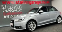 USED 2015 15 AUDI A1 1.4 SPORTBACK TFSI S LINE 5d 123 BHP SAT NAV  AUTOMATIC  DAB CONTRAST ROOF