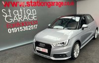 USED 2015 15 AUDI A1 1.4 SPORTBACK TFSI S LINE 5d 123 BHP SAT NAV  AUTOMATIC  DAB CONTRAST ROOF