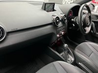 USED 2015 15 AUDI A1 1.4 SPORTBACK TFSI S LINE 5d 123 BHP SAT NAV  AUTOMATIC  DAB CONTRAST ROOF