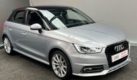 USED 2015 15 AUDI A1 1.4 SPORTBACK TFSI S LINE 5d 123 BHP SAT NAV  AUTOMATIC  DAB CONTRAST ROOF