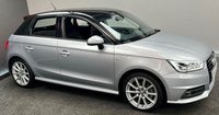 USED 2015 15 AUDI A1 1.4 SPORTBACK TFSI S LINE 5d 123 BHP SAT NAV  AUTOMATIC  DAB CONTRAST ROOF