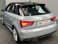 USED 2015 15 AUDI A1 1.4 SPORTBACK TFSI S LINE 5d 123 BHP SAT NAV  AUTOMATIC  DAB CONTRAST ROOF