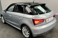 USED 2015 15 AUDI A1 1.4 SPORTBACK TFSI S LINE 5d 123 BHP SAT NAV  AUTOMATIC  DAB CONTRAST ROOF