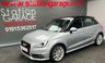 USED 2015 15 AUDI A1 1.4 SPORTBACK TFSI S LINE 5d 123 BHP SAT NAV  AUTOMATIC  DAB CONTRAST ROOF