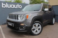 USED 2016 16 JEEP RENEGADE 2.0 M-JET LIMITED 5d 138 BHP Full Jeep History, Heated Leather Seats, Heated Steering Wheel, Sat Nav, Touch Screen Media