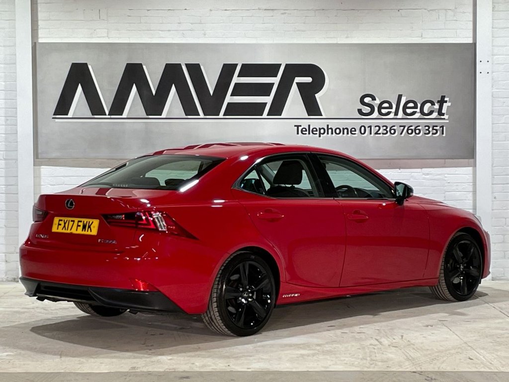 USED 2017 17 LEXUS IS 2.5 300H SPORT 4d 179 BHP 