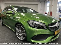 USED 2017 67 MERCEDES-BENZ A-CLASS 1.5 A 180 D AMG LINE PREMIUM 5d 107 BHP UK DELIVERY FLAT FEE &pound;100*VIDEO AVAILABLE*FINANCE ARRANGED*PART EX*HPI CLEAR
