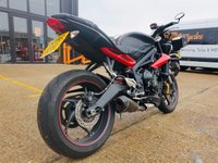 USED 2016 16 TRIUMPH STREET TRIPLE 675 R, ABS  WITH SCORPION RACE EXHAUST