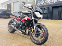 USED 2016 16 TRIUMPH STREET TRIPLE 675 R, ABS  WITH SCORPION RACE EXHAUST