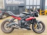 USED 2016 16 TRIUMPH STREET TRIPLE 675 R, ABS  WITH SCORPION RACE EXHAUST