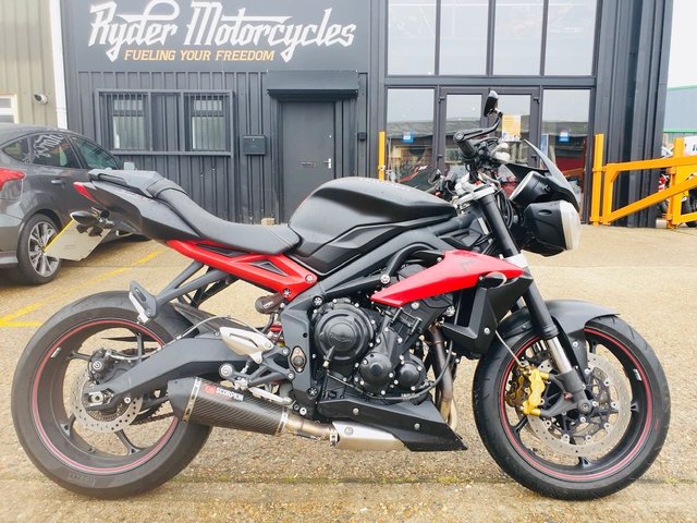 2016 16 Triumph Street Triple 675 R, ABS 