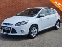 USED 2013 13 FORD FOCUS 1.6 ZETEC 5d 104 BHP VERY LOW MILES - PARKING SENSORS -  DAB DIGITAL RADIO - APRIL 2023 MOT