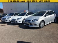 USED 2013 13 FORD FOCUS 1.6 ZETEC 5d 104 BHP VERY LOW MILES - PARKING SENSORS -  DAB DIGITAL RADIO - APRIL 2023 MOT
