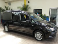 USED 2018 68 VOLKSWAGEN CADDY MAXI 2.0 C20 LIFE TDI 5d 101 BHP WAV VEHICLE WHEEL CHAIR ACCESS 5 SEATS