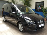 USED 2018 68 VOLKSWAGEN CADDY MAXI 2.0 C20 LIFE TDI 5d 101 BHP WAV VEHICLE WHEEL CHAIR ACCESS 5 SEATS