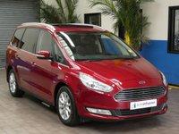 USED 2017 17 FORD GALAXY 2.0 TITANIUM X TDCI 5d 177 BHP SAT NAV SUNROOF LEATHER HEATED SEATS LOW MILEAGE