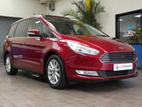 USED 2017 17 FORD GALAXY 2.0 TITANIUM X TDCI 5d 177 BHP SAT NAV SUNROOF LEATHER HEATED SEATS LOW MILEAGE
