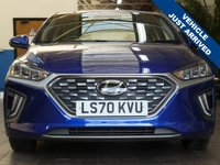 USED 2020 70 HYUNDAI IONIQ 1.6 PREMIUM 5d 140 BHP SAT NAV REAR VIEW CAMERA HYUNDAI WARRANTY TILL DEC 2025