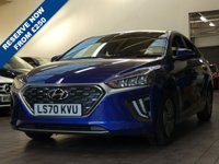 USED 2020 70 HYUNDAI IONIQ 1.6 PREMIUM 5d 140 BHP SAT NAV REAR VIEW CAMERA HYUNDAI WARRANTY TILL DEC 2025