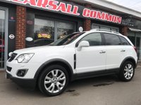 USED 2013 13 VAUXHALL ANTARA 2.2 SE NAV CDTI 4WD S/S 5d 161 BHP SAT NAV~LEATHER~PARK SENSORS~CRUISE