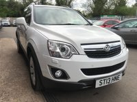 USED 2013 13 VAUXHALL ANTARA 2.2 SE NAV CDTI 4WD S/S 5d 161 BHP SAT NAV~LEATHER~PARK SENSORS~CRUISE