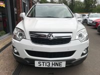 USED 2013 13 VAUXHALL ANTARA 2.2 SE NAV CDTI 4WD S/S 5d 161 BHP SAT NAV~LEATHER~PARK SENSORS~CRUISE