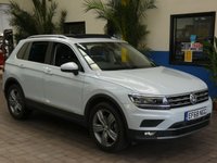 USED 2018 68 VOLKSWAGEN TIGUAN 2.0 SEL TDI 4MOTION DSG 5d 188 BHP SAT NAV PANORAMIC SUNROOF 4WD