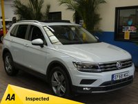 USED 2018 68 VOLKSWAGEN TIGUAN 2.0 SEL TDI 4MOTION DSG 5d 188 BHP SAT NAV PANORAMIC SUNROOF 4WD