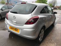USED 2014 14 VAUXHALL CORSA 1.4 SXI 3d 98 BHP 12 MONTHS MOT HPI CLEAR !!