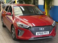 USED 2019 68 HYUNDAI IONIQ 1.6 PREMIUM 5d 140 BHP SAT NAV REAR VIEW CAMERA HYUNDAI WARRANTY TILL JAN 2024