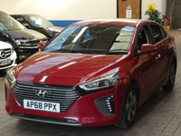 USED 2019 68 HYUNDAI IONIQ 1.6 PREMIUM 5d 140 BHP SAT NAV REAR VIEW CAMERA HYUNDAI WARRANTY TILL JAN 2024