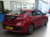 USED 2019 68 HYUNDAI IONIQ 1.6 PREMIUM 5d 140 BHP SAT NAV REAR VIEW CAMERA HYUNDAI WARRANTY TILL JAN 2024