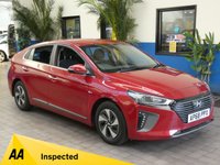 USED 2019 68 HYUNDAI IONIQ 1.6 PREMIUM 5d 140 BHP SAT NAV REAR VIEW CAMERA HYUNDAI WARRANTY TILL JAN 2024