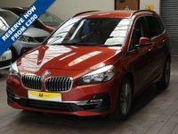 USED 2018 68 BMW 2 SERIES 1.5 218I LUXURY GRAN TOURER 5d 139 BHP 7 SEATS SAT NAV FULL LEATHER INTERIOR FREE 12 MONTHS GOLD WARRANTY