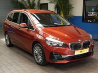USED 2018 68 BMW 2 SERIES 1.5 218I LUXURY GRAN TOURER 5d 139 BHP 7 SEATS SAT NAV FULL LEATHER INTERIOR FREE 12 MONTHS GOLD WARRANTY