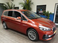 USED 2018 68 BMW 2 SERIES 1.5 218I LUXURY GRAN TOURER 5d 139 BHP 7 SEATS SAT NAV FULL LEATHER INTERIOR FREE 12 MONTHS GOLD WARRANTY