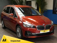 USED 2018 68 BMW 2 SERIES 1.5 218I LUXURY GRAN TOURER 5d 139 BHP 7 SEATS SAT NAV FULL LEATHER INTERIOR FREE 12 MONTHS GOLD WARRANTY