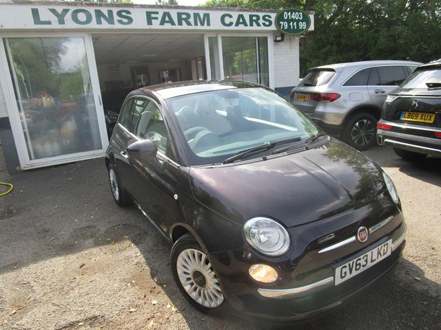 2013 63 Fiat 500 1.2 LOUNGE 3d 69 BHP