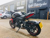 USED 2021 21 TRIUMPH TRIDENT 660cc ONLY 1,814 MILES FROM NEW