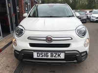 USED 2016 16 FIAT 500X 1.6 MULTIJET CROSS PLUS 5d 120 BHP 1/2 LEATHER~CD/AUX~ALLOYS