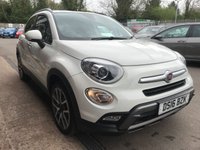 USED 2016 16 FIAT 500X 1.6 MULTIJET CROSS PLUS 5d 120 BHP 1/2 LEATHER~CD/AUX~ALLOYS