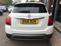 USED 2016 16 FIAT 500X 1.6 MULTIJET CROSS PLUS 5d 120 BHP 1/2 LEATHER~CD/AUX~ALLOYS