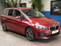 USED 2018 68 BMW 2 SERIES 2.0 220D XDRIVE SPORT GRAN TOURER 5d 188 BHP SAT NAV PART LEATHER CRUISE FREE 12 MONTHS GOLD WARRANTY
