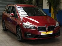 USED 2018 68 BMW 2 SERIES 2.0 220D XDRIVE SPORT GRAN TOURER 5d 188 BHP SAT NAV PART LEATHER CRUISE FREE 12 MONTHS GOLD WARRANTY